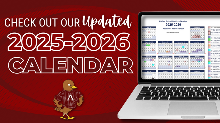 Check out our updated 2025-2026 calendar!