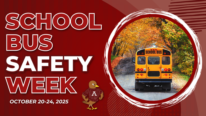 School Bus Safety Week graphic