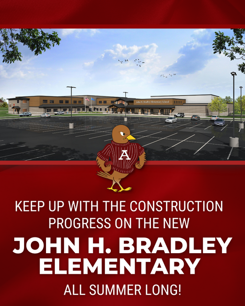 Keep up with the construction progress on the new John H. Bradley Elementary all summer long!