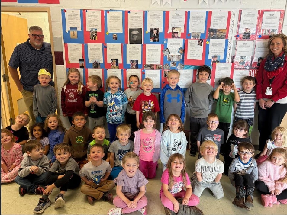 West Elementary Celebrating Our Veteran Families